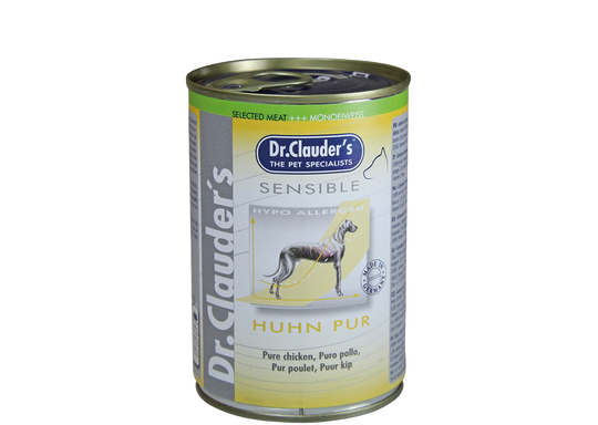 Poulet pur sensible à la viande sélectionnée du Dr Clauder