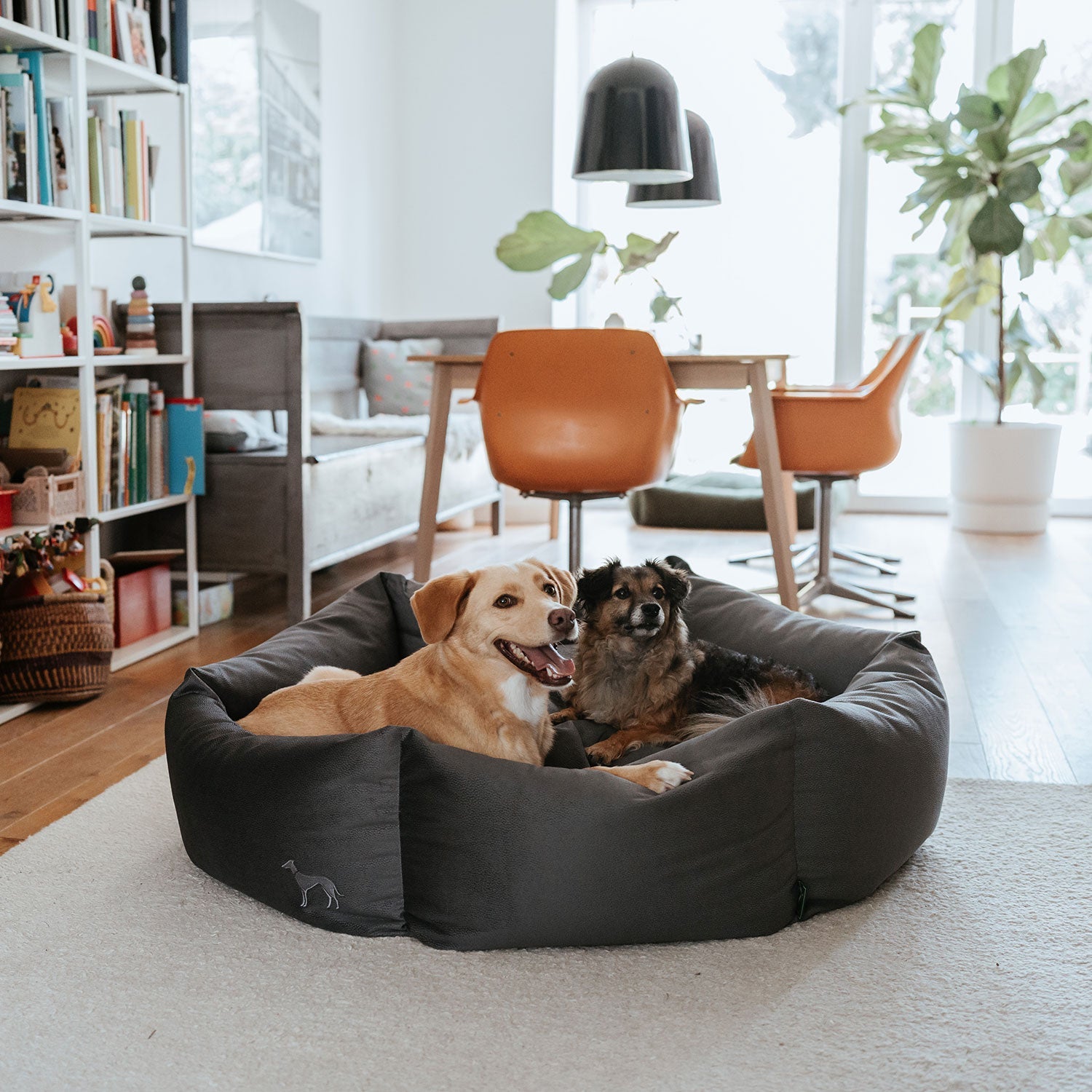 Hunter Orthopedic Dog Sofa Merida Hexagonal
