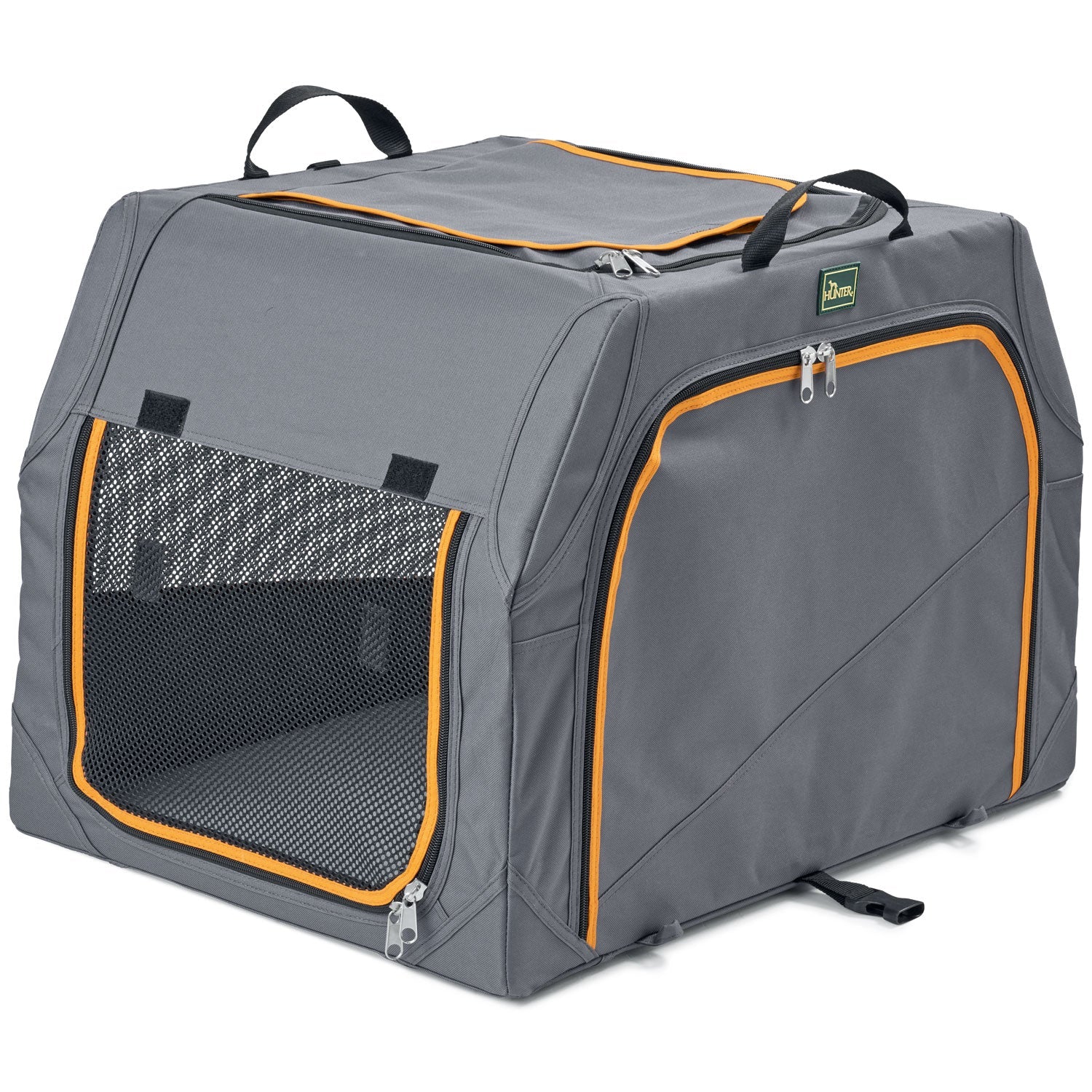 Cage pliable pour chien Hunter en aluminium