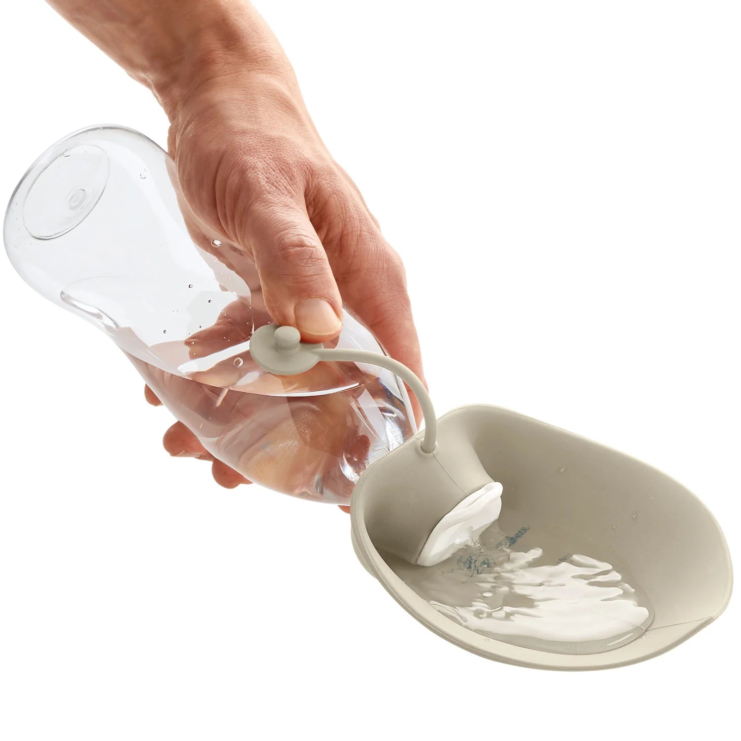 Hunter Outdoor Water Bottle with Silicone Bowl